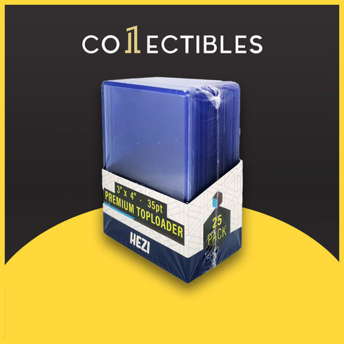 HEZI Premium Toploader 35pt (Pack of 25)